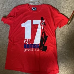 F1 RACE at SILVERSTONE original T-shirt from race day 2017. Formula one